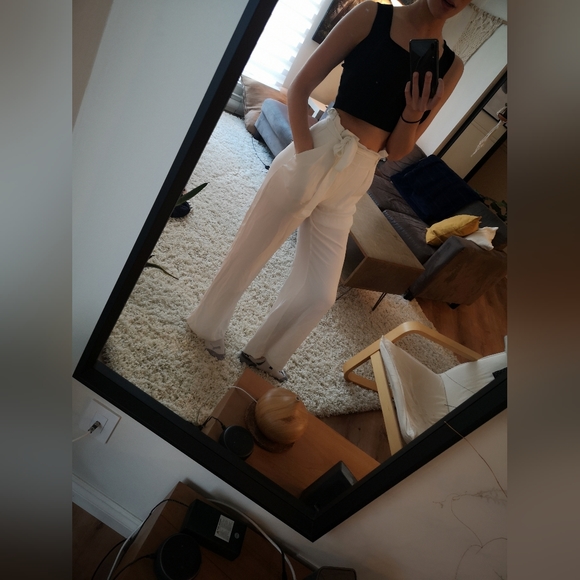 Dance and Marvel high-waisted white pants with tags - Picture 2 of 5